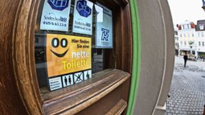 In der Region Stuttgart gibt es schon einige Kommunen, die sich das  Konzept „Die nette Toilette“ umsetzen. In Esslingen zum Beispiel beteiligen sich 38 Betriebe. Foto: Horst Rudel