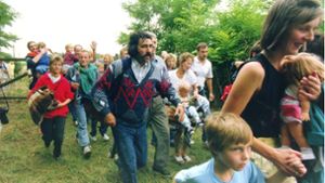 Die  Öffnung der österreichisch-ungarischen Grenze am 19. August 1989 ermöglichte  vielen DDR-Bürgern die Flucht in den Westen Foto: ullstein bild