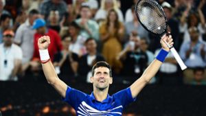 Novak Djokovic hatte im Halbfinale keine Probleme. Foto: AFP