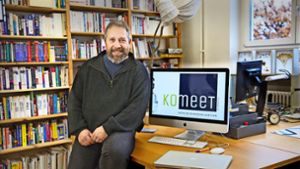 Steffen Kernstock bringt die Co-Working-Idee nach Kirchheim-Jesingen. Foto: Ines Rudel