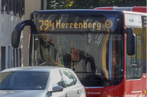 Ein Busfahrer ist in Herrenberg angegriffen worden (Symbolbild). Foto: factum/Granville