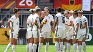 Die deutsche Frauen-Nationalmannschaft ist im EM-Viertelfinale gegen Dänemark ausgeschieden. Foto: dpa