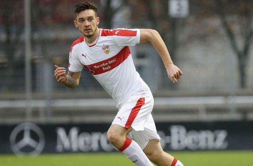 Boris Tashchy vom VfB Stuttgart wechselt nach Tschechien zum FC Zbrojovka Brünn. Foto: Pressefoto Baumann