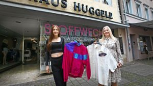 Klaudia Dreznjak wird häufig im Laden von ihrer 16-jährigen Tochter besucht. Foto: Ines Rudel