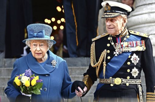 Immer einen Schritt hinter seiner Frau, Queen Elizabeth II. – Prinz Philip, Herzog von Edinburgh. Foto: dpa