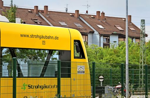 Die Strohgäubahn wird erst einmal nicht bis nach Stuttgart-Feuerbach fahren. Stattdessen soll die S-Bahn bis zu acht Mal pro Stunde verkehren. Foto: factum/Granville