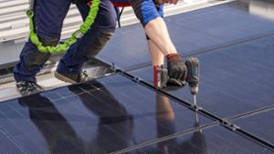 Neben der Reform des Klimaschutzgesetzes hat sich die Regierung auch auf eine Förderung der Solarindustrie geeinigt. Foto: /IMAGO/Jochen Tack