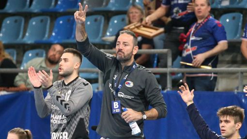 Grüßt in der  Zweiten Handball-Bundesliga von Platz eins: Bietigheims Trainer Iker Romero. Foto: Baumann/Alexander Keppler