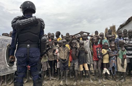 Im Südsudan flüchten die Menschen vor dem jahrelangen Bürgerkrieg. Foto: AP