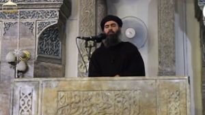 Der Anführer der Extremistenmiliz Islamischer Staat, Abu Bakr al-Bagdadi, lebt wohl doch noch. Foto: dpa