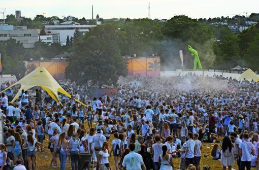 In den vergangenen Jahren fand das Holi-Gaudy-Festival am Freizeitparkgelände statt. Foto: Christine Biesinger