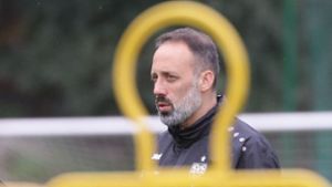 Der neue VfB-Trainer rückt in den Fokus: Pellegrino Matarazzo erlebt an diesem Mittwoch seine Pflichtspielpremiere als Chefcoach in der zweiten Liga. Foto: Baumann