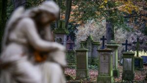 Der alte Friedhof in Ludwigsburg liegt zwischen dem Klinikum und der Schorndorfer Straße. Er wurde vor allem im 19. Jahrhundert und frühen 20. Jahrhundert benutzt. Dort sind auch viele bekannte Persönlichkeiten bestattet. Durch die alten Gräber und die großen, teils ausladenden  Bäume strahlt er eine ganz besondere Atmosphäre aus. Foto: /Simon Granville