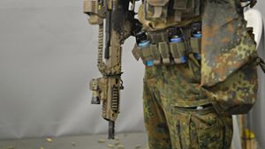 Ein Soldat der Bundeswehr-Spezialeinheit KSK. Foto: dpa/Franziska Kraufmann