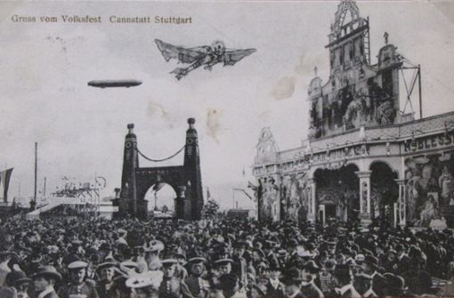 Das Cannstatter Volksfest anno 1910 Foto: privat