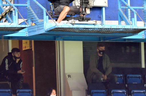 Beim Spiel zwischen dem FC Chelsea und Wolverhampton Wanderers saß Timo Werner auf der Tribüne. Foto: dpa/Mike Hewitt