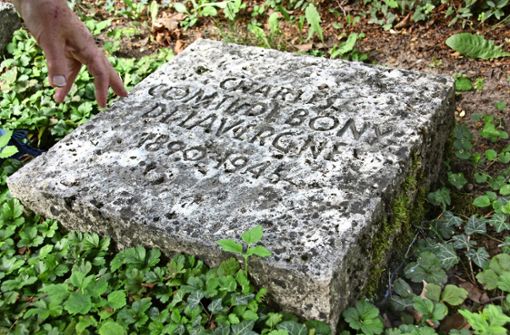 Die wenigsten Echterdinger wissen, warum auf ihrem Friedhof auch Grabsteine mit  französischen Namen zu finden sind. Foto: Natalie Kanter