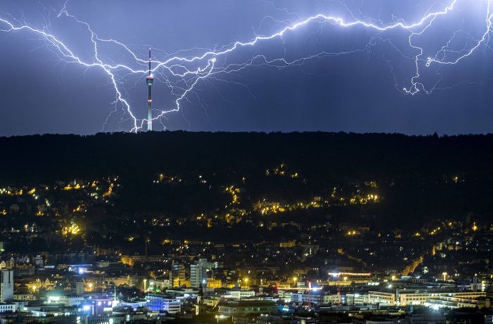 Wetter in der Region Stuttgart: Wetterdienst rechnet mit schweren Unwettern