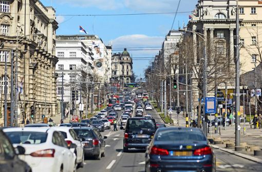 Wie viele Russen  in Belgrad leben und arbeiten, ist nicht offiziell erfasst. Aber auf den Straßen ist immer häufiger Russisch zu hören. Foto: imago/A. Petrovic/P. E. Forsberg/T. Imo