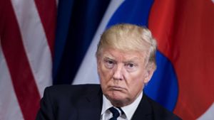 US-Präsident Trump ist mit den Handlungen von Nordkoreas Staatschef nicht einverstanden. Foto: AFP