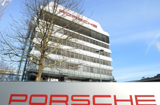 Der Porsche Stammsitz in Stuttgart-Zuffenhausen. Foto: dpa