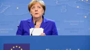 Der neue US-Präsident Donald Trump stelle die EU vor neue „Herrausforderungen“, erklärte Merkel am Freitag. Die forderte eine Europäische Union, die schnelle und entschlossen handle Foto: EPA