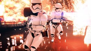 Auf der Gamescom werden weitere Details zu „Star Wars Battlefront 2“ enthüllt. Welche Highlights noch gezeigt werden, zeigen wir in unserer Fotostrecke. Foto: Electronic Arts