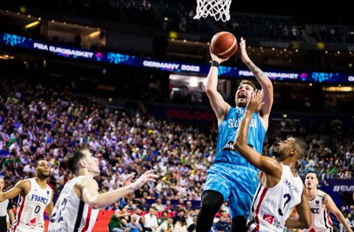 Luka Doncic lässt seine Gegner bei der Basketball-EM verzweifeln. Foto: imago//Wunderl