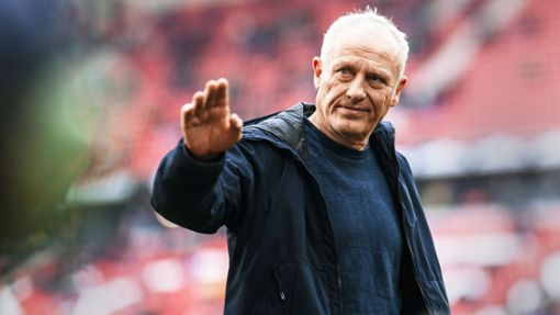 Christian Streich legt sein Traineramt in Freiburg zum Saisonende nieder. Foto: dpa/Tom Weller