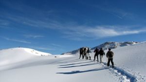 Die Wanderer hatten laut Polizei in einer Dreiergruppe eine Bergtour um den Widderstein im Kleinwalsertal (Vorarlberg) gemacht. (Symbolbild) Foto: touristik kleinwalsertal