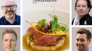 In der ersten Ausgabe der kulinarischen Mittendrin-Veranstaltung geht es um gehobene Gastronomie. Foto: Collage/STZN