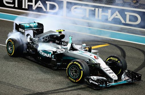 In diesem Boliden hat Nico Rosberg in Abu Dhabi für Mercedes den Sieg eingefahren. Foto: Getty Images Europe