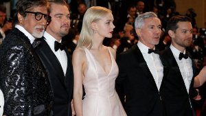 Nicht nur die Crew des Eröffnungsfilms Der große Gatsby feierte den Beginn des Filmfestivals in Cannes. Foto: dpa