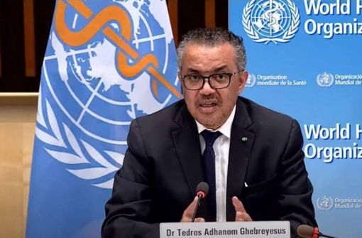 Die WHO um Generaldirektor Tedros Adhanom Ghebreyesus gibt den Ausbruch des Marburg-Fiebers bekannt. Foto: imago images/Xinhua