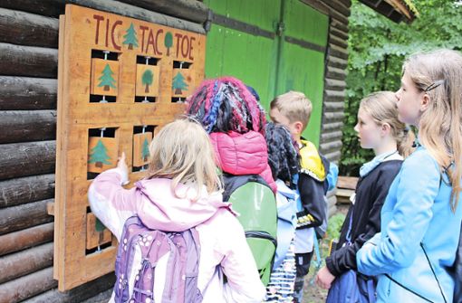 Walderkundungstour für die Holzgerlinger Kids. Einer von mehreren Angeboten für Kinder während der Sommerferien. Foto: Stadtverwaltung Holzgerlingen