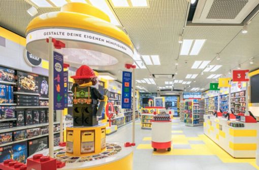 Auf der Königstraße in Stuttgart hat Lego einen Laden eröffnet. Foto: Lego Group