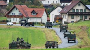 Wie geht es mit den US-Truppen in Deutschland weiter? Foto: dpa/Armin Weigel