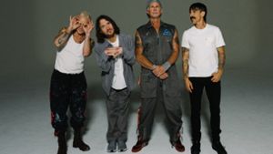 Die Red Hot Chili Peppers (v. li.):  Flea (Bass), John Frusciante (Gitarre), Chad Smith (Schlagzeug) und  Anthony Kiedis (Gesang) Foto: Warner/Sandy Kim