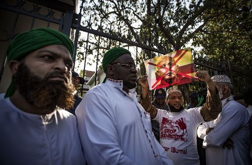 Anhänger islamistischer Gruppen haben in der Hauptstadt Bangladeschs demonstriert. Foto: AFP