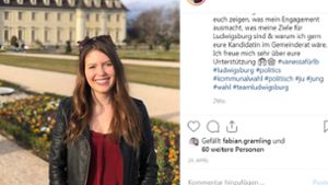 Vanessa Buchmann führt einen intensiven Instagram-Wahlkampf. Foto: Instagram/vanessa.buchmann