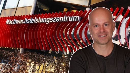 Stephan Hildebrandt leitet das Stuttgarter Nachwuchsleistungszentrum seit November. Foto: VfB Stuttgart/Baumann/Collage StZN
