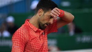 Novak Djokovic ist in Monte Carlo ausgeschieden. Foto: AFP/VALERY HACHE