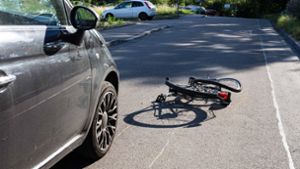 Die Zahl der bei Unfällen verunglückten Radfahrer steigt – in der Region Stuttgart schneller als im Rest des Landes. Dieses bild entstand nach einem Unfall im Juli dieses Jahres. Foto: 7aktuell.de/ JB