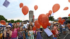 Endlich wieder Kornwestheimer Tage: In diesem Jahr sollen zur Eröffnung 49 Luftballons in den Himmel steigen. Foto:  