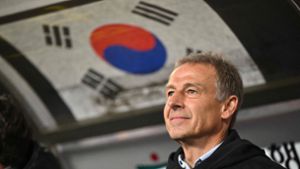 Fußball-Ikone Jürgen Klinsmann Foto: AFP/JUNG YEON-JE