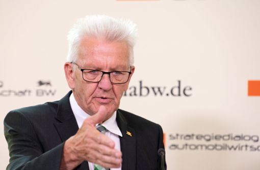 Ministerpräsident Winfried Kretschmann macht Druck. Foto: dpa