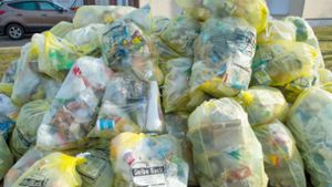 Kunststoffe für Einwegprodukte und Verpackungen machen den größten Teil des deutschen Plastikmülls aus. Foto: dpa