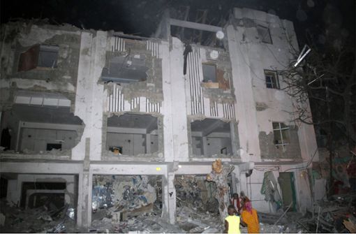 In Somalias Hauptstadt Mogadischu gab es eine schwere Explosion. Foto: AP