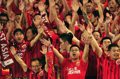 Sieht es so bald auf den Zuschauerrängen in der Regionalliga Südwest aus? Offenbar spielt schon in der kommenden Saison die U20 aus China mit. Foto: AFP