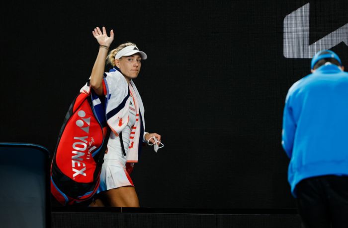 Tennis bei den Australian Open: Angelique Kerber: Kein schönes Geburtstagsgeschenk